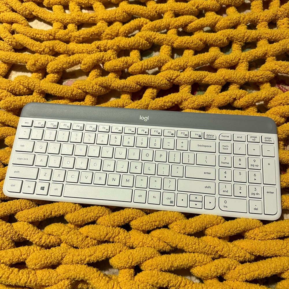 Logitech wireless keyboard and mouse
